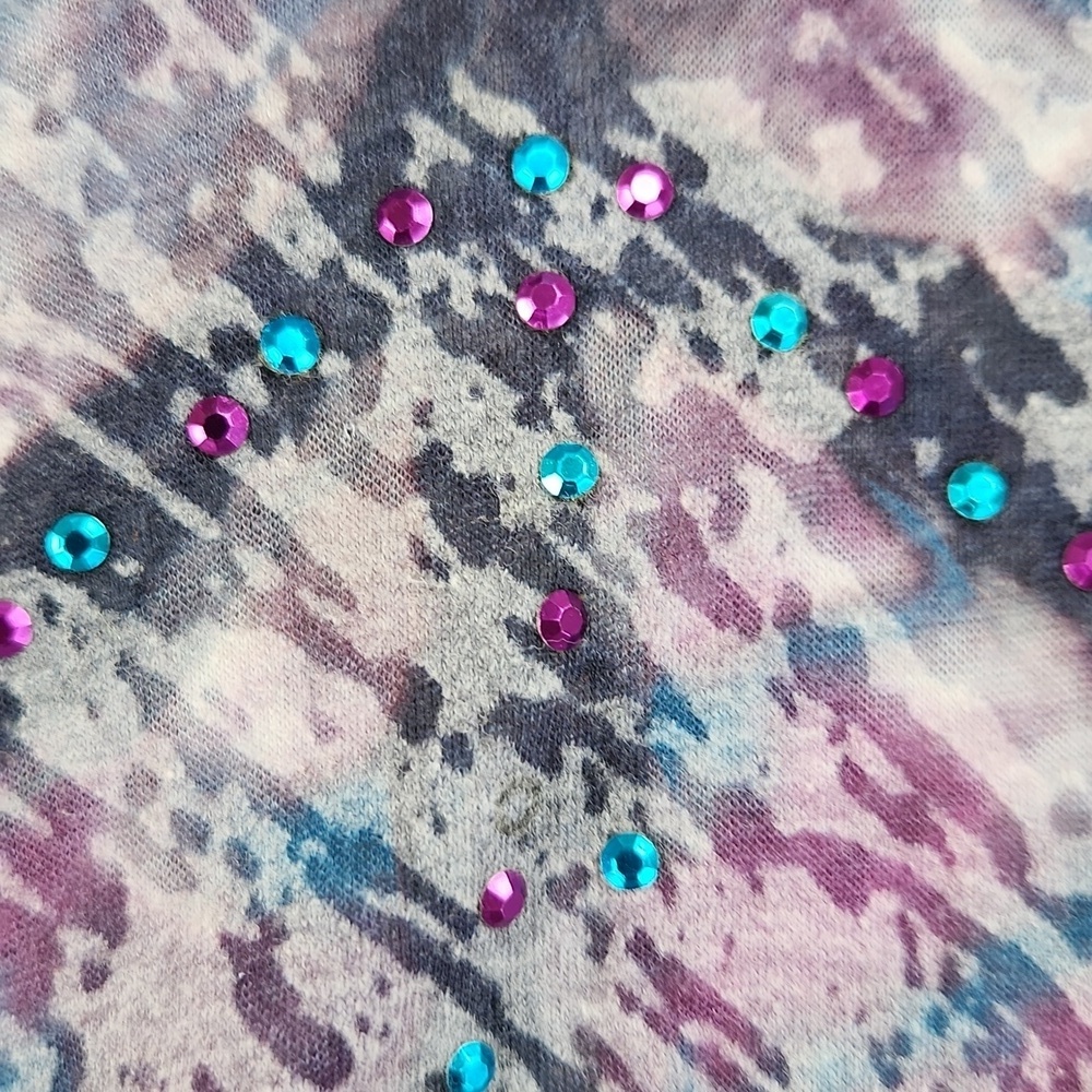 Colorful Long Sleeve Top, Thin, Large - Picture 5 of 6